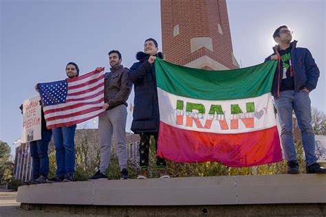 SLU Community Gathers at Clock Tower for Campus Rally for Iran : SLU ...