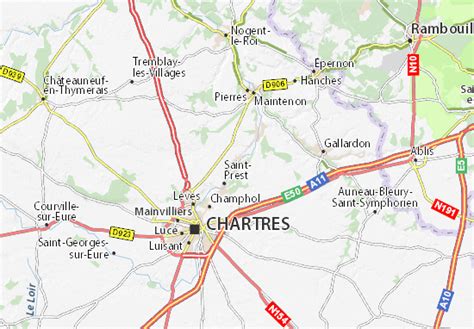 Mapa MICHELIN Jouy - plano Jouy - ViaMichelin