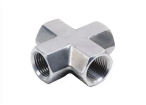 To Threaded Stainless Steel Female Cross At Rs Piece In Mumbai