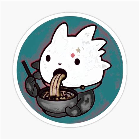 Pegatina Amo Mi Snaxlotl Y Amo El Ramen Dibujo Lindo Cool Kawaii