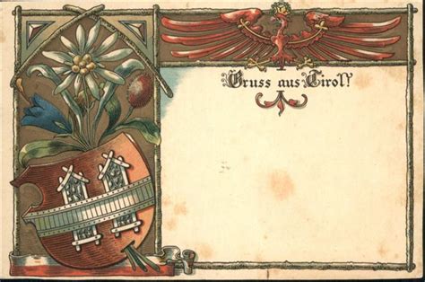Wappen Tirol Heraldik Nr Wp93446 Oldthing Ansichtskarten
