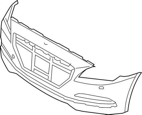 Honda Passport Face Fr Bumper Lower Body Front D