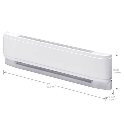 Dimplex 25 In 240208 V 750563 W Linear Convector Baseboard Heater White 400001231 Rona