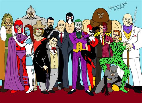 Villains Marvel and DC by GustavoMorales on DeviantArt