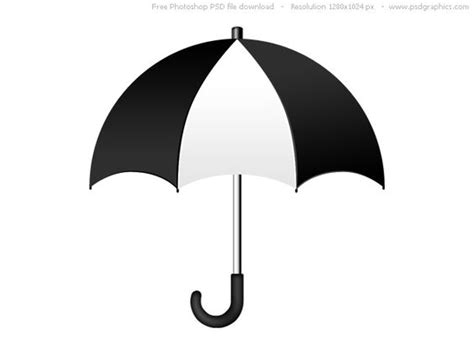 Umbrella black and white white umbrella clip art and umbrellas on - WikiClipArt