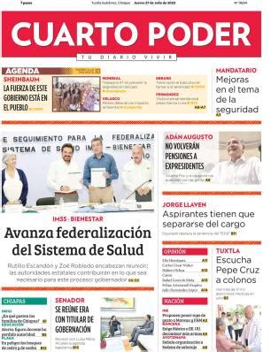 Edición Impresa Cuarto Poder