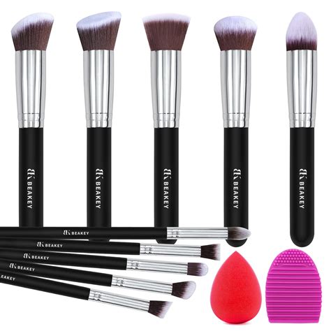 Bestope Pro Cruelty Free Synthetic Fibers Makeup Brush Set Piece