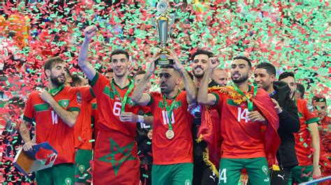 Futsal Le Maroc 6e Au Premier Classement Mondial De La FIFA H24info