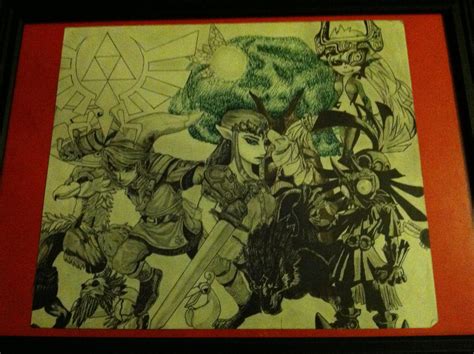 Legend Of Zelda Collage By Flamingpheonix11 On Deviantart