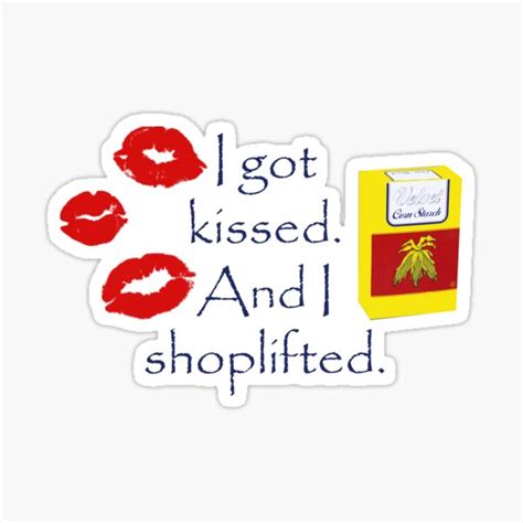 Got Kissed Sticker For Sale By Demonhatter Redbubble