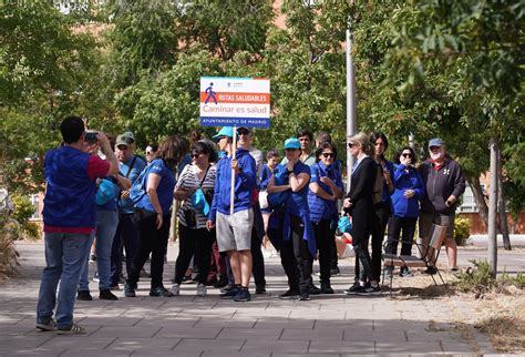 Sanz Inaugura El Nuevo Enlace De La Ruta Peatonal Saludable Que Une Los