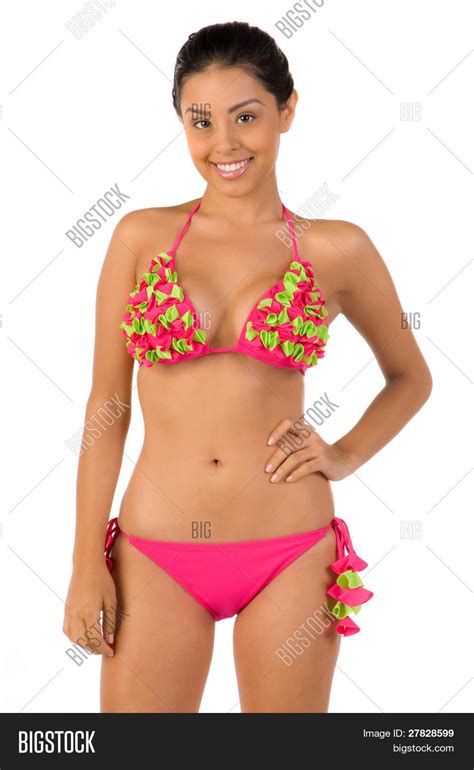 Beautiful Mexican Bikini Model Image Photo Bigstock