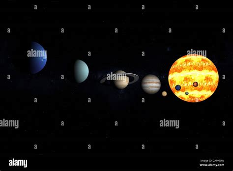 The Eight Planets From Space