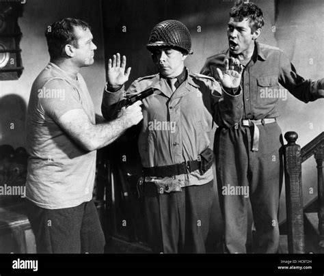 What Did You Do In The War Daddy From Left Aldo Ray Harry Morgan