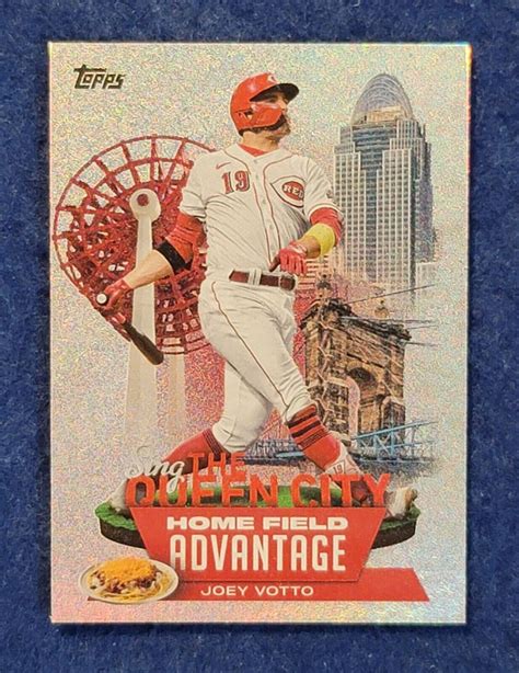 Mavin 2022 TOPPS SERIES 2 BASEBALL JOEY VOTTO HOME FIELD ADVANTAGE SP