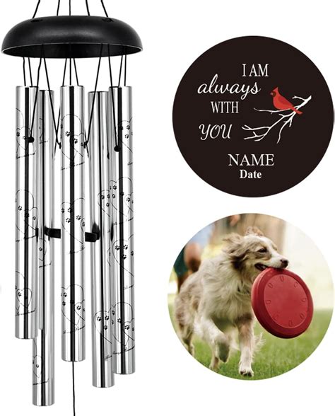 Astarin Personalized Wind Chimes Memorial30 Inch Wind