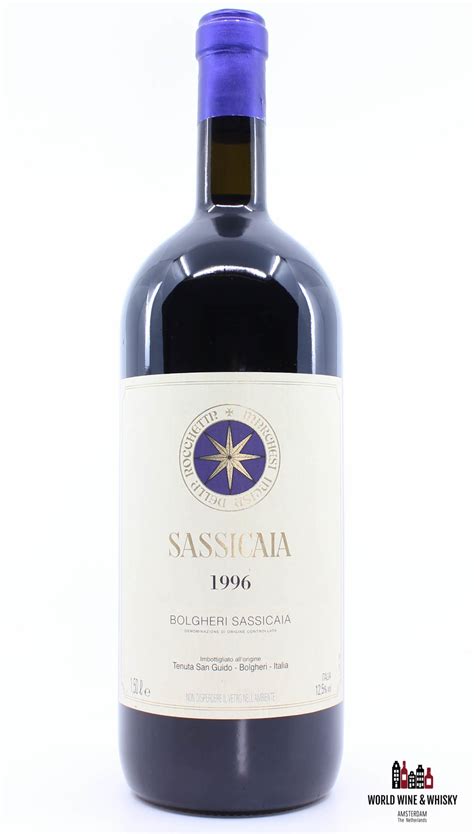 Tenuta San Guido Sassicaia 1996 Magnum 15l At World Wine Whisky