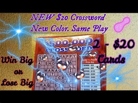 Win Big Or Lose Big Today Is A Session Crossword Colorado