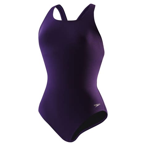 Speedo Solid Moderate Ultraback Plus Size 20 24 Powerflex Swimsuit