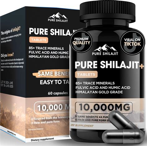 Amazon Organics Ocean One Per Day Shilajit For Men And Women