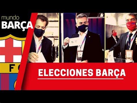 Elecciones Bar A Los Candidatos Messi Sergi Roberto Riqui Puig Y