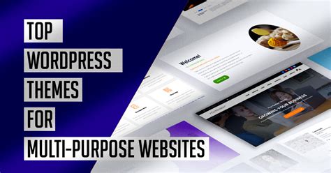 Top Wordpress Themes For Multi Purpose Websites