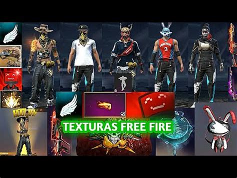 El Mejor Pack De Texturas Free Fire Actualizado D L Ropa Emotes