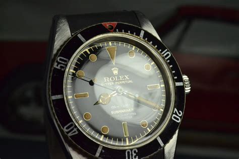 1959 Rolex Submariner 6536 1 Extremely Rare 4 Line OCC Dial