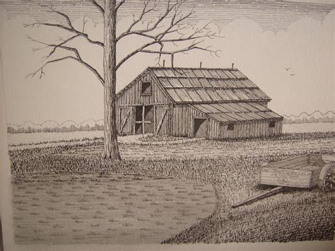 Old Barn2 Mixed Media By William Deering Fine Art America