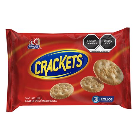 Crackets Galletas Saladas Sabor A Mantequilla Desde 25 70