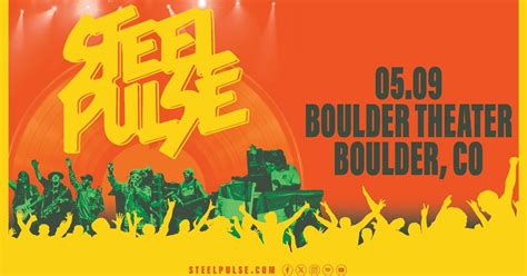 Boulder Theater Presents Steel Pulse 592024 Grateful Web
