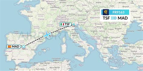 FR9163 Flight Status Ryanair Treviso To Madrid RYR9163