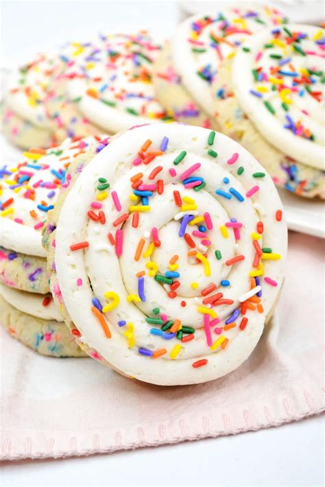 Copycat Crumbl Birthday Cake Cookies Simplistically Living