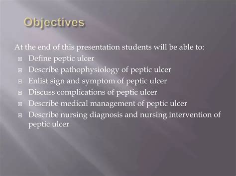 Peptic Ulcer Ppt