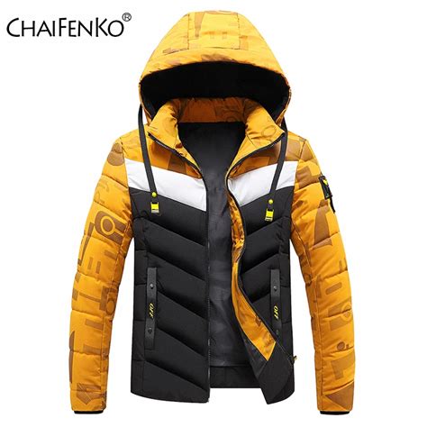 Parkas Capuche Patchwork Coupe Vent Pour Hommes V Tements D Ext Rieur