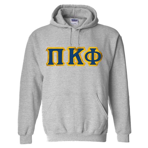 Pi Kappa Phi Custom Twill Hooded Sweatshirt Sale 4500 Greek Gear®