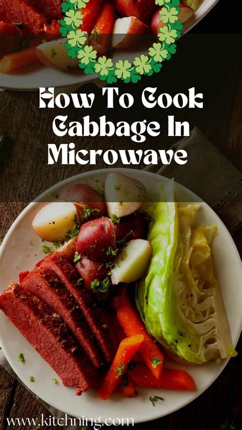 How To Cook Cabbage In Microwave - Kitchning