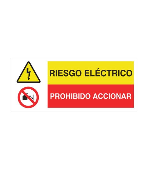 Se Al De Seguridad Riesgo El Ctrico Prohibido Accionar Cofan Skrc