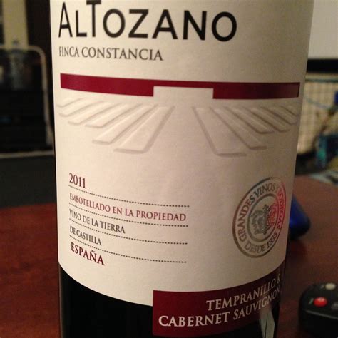 Altozano Tempranillo Cabernet Sauvignon