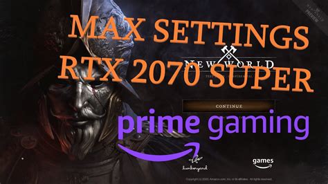 New World MMORPG Amazon Games RTX 2070 Super MAX SETTINGS 60 FPS 2K NO