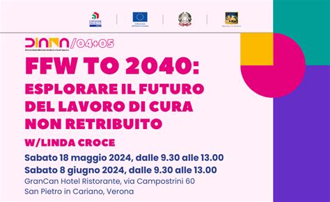 DIANA 04 FFW To 2040 Esplorare Il Futuro Del Lavoro Di Cura Non