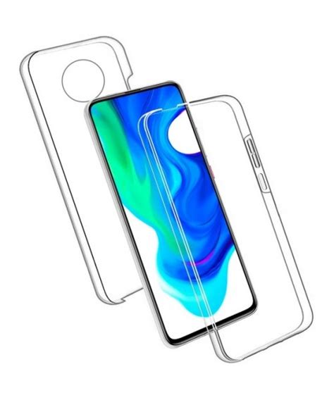 Funda Doble Xiaomi Pocophone F Pro Transparente Delantera Y Trasera