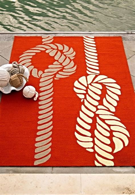 Nantucket Knot Outdoor Rug Grandin Road Outdoor Furniture Decor