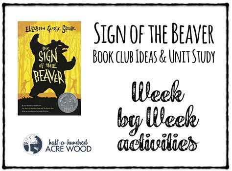 Sign Of The Beaver Worksheets