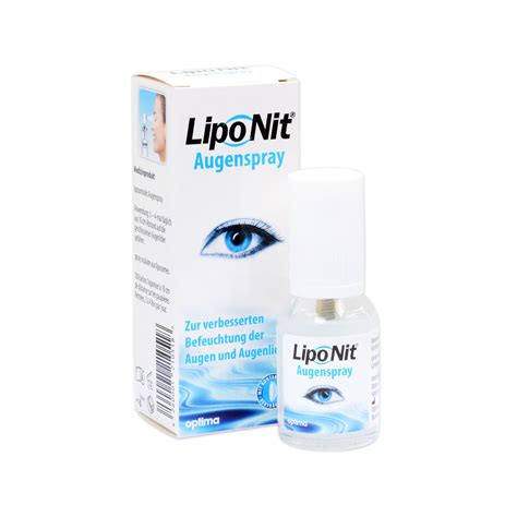 Lipo Nit Augenspray Benetzungslösung Zubehör Vision Contact