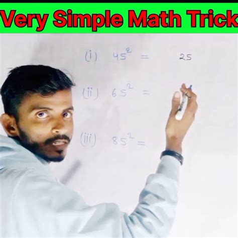 Square निकालने का Short Trick Shorts Easytrick Math Viral Mathstricks Trending Youtube