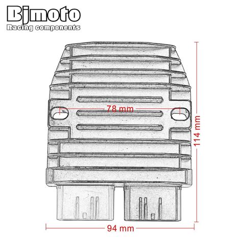 Bjmoto Motorcycle Voltage Regulator Rectifier For Cf Moto Cforce