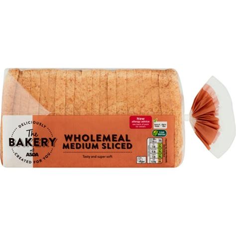 The BAKERY At ASDA Farmhouse Wholemeal Bread 800g Compare Prices