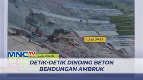 Detik Detik Dinding Beton Bendungan Ameroro Konawe Sulawesi Tenggara