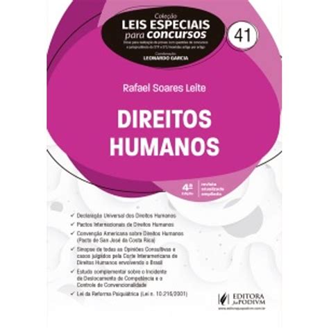 Direitos Humanos Leis Especiais Para Concursos Vol 41 Martinsfontespaulista